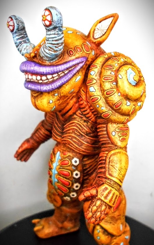ウルトラ怪獣シリーズ 健啖宇宙人ファントン星人(ソフビ) リペイント