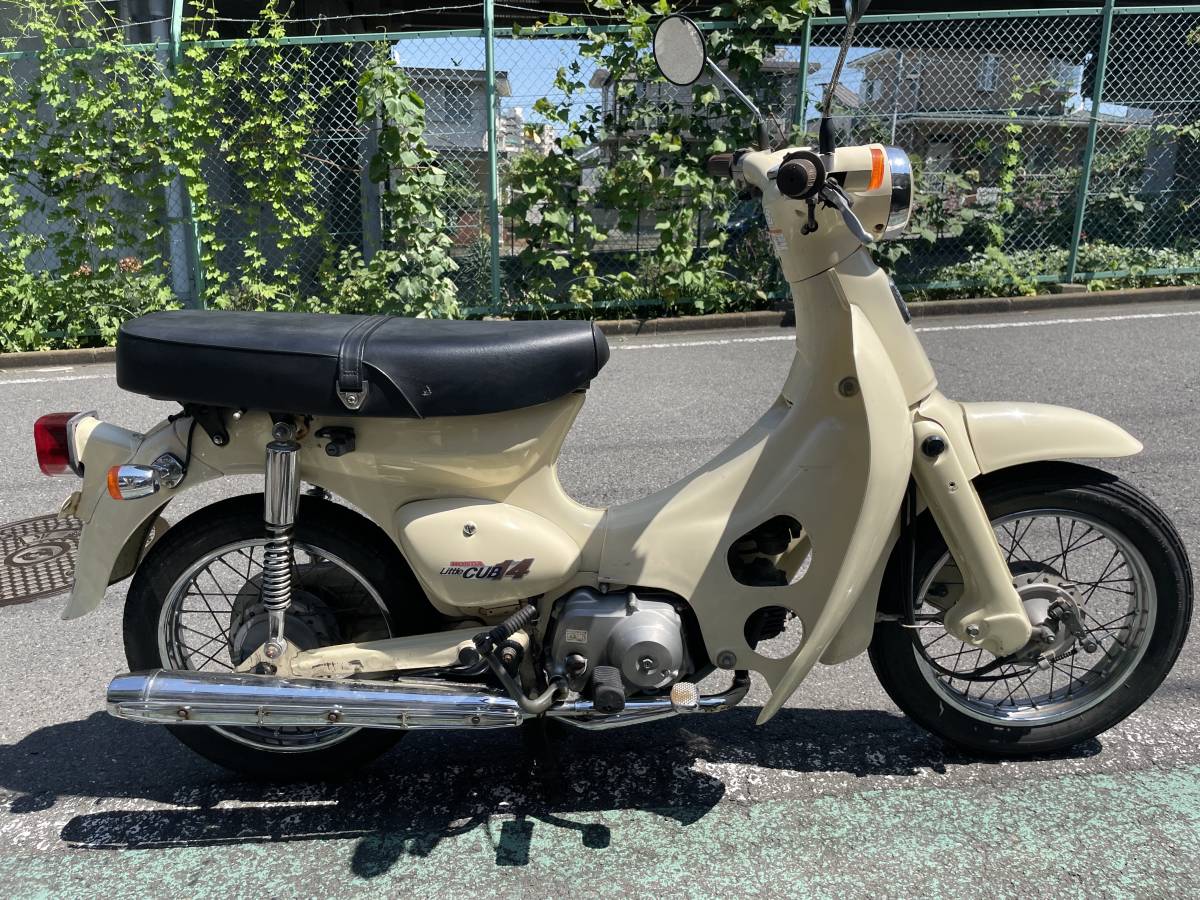 オーダー リトルカブ 4速セル付き 自賠責令和5年3月ま(50cc以下)｜