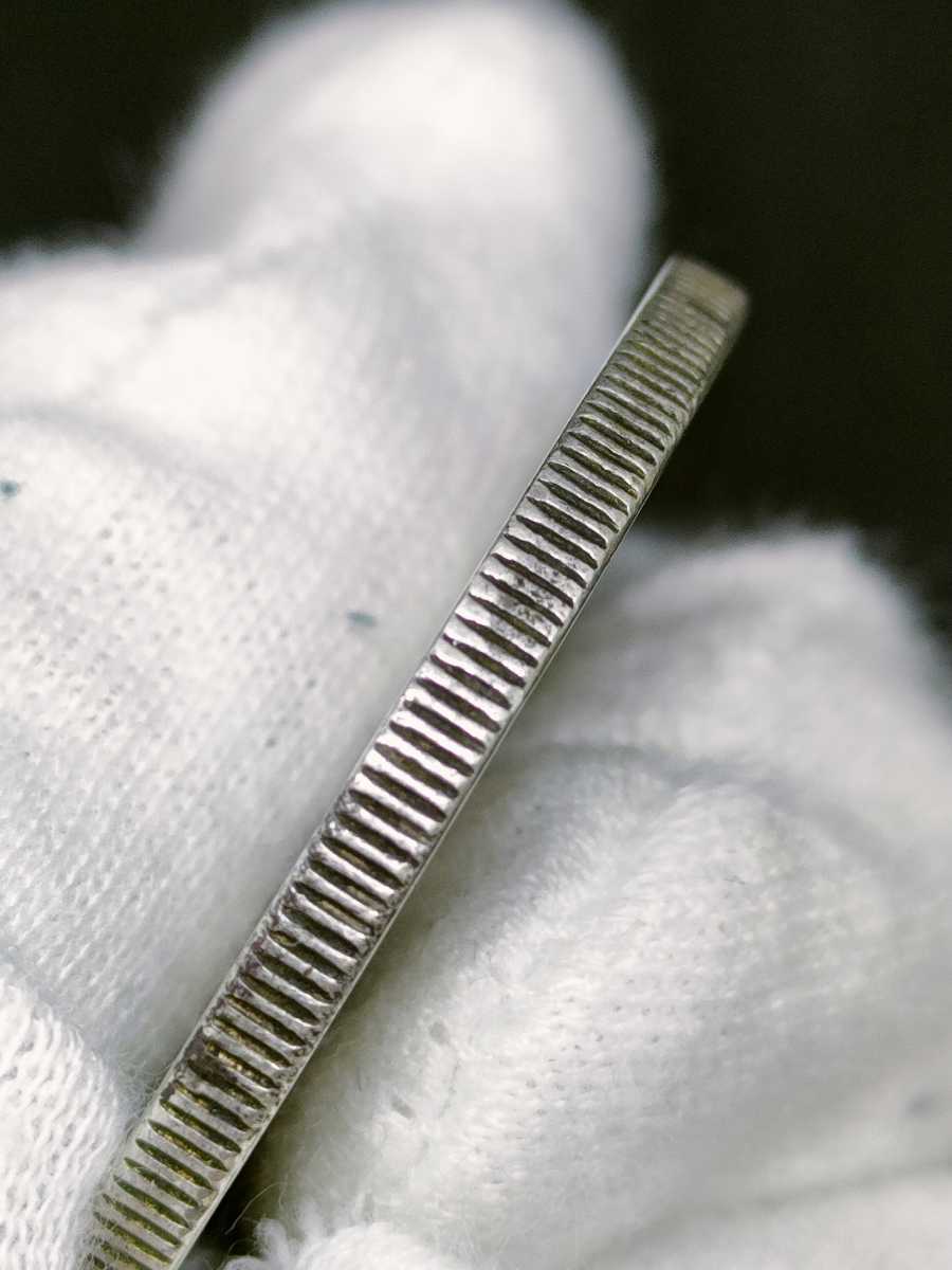 1円〜 新一圓銀貨 明治28年 量目26.98g 直径37.88mm