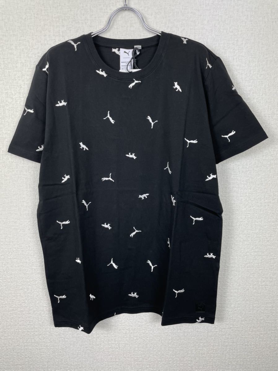  MAISON KITSUNE &times; PUMA メゾンキツネ Tシャツ カットソー 柄T 半袖Tシャツ(女性用)｜売買されたオークション情報、yahooの商品情報をアーカイブ公開 - オークファン 女性用