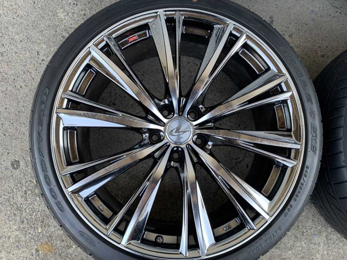 LEONIS 8.5J+35 245/35R20 4本 ヴェルファイア アルファード 【公式通販】