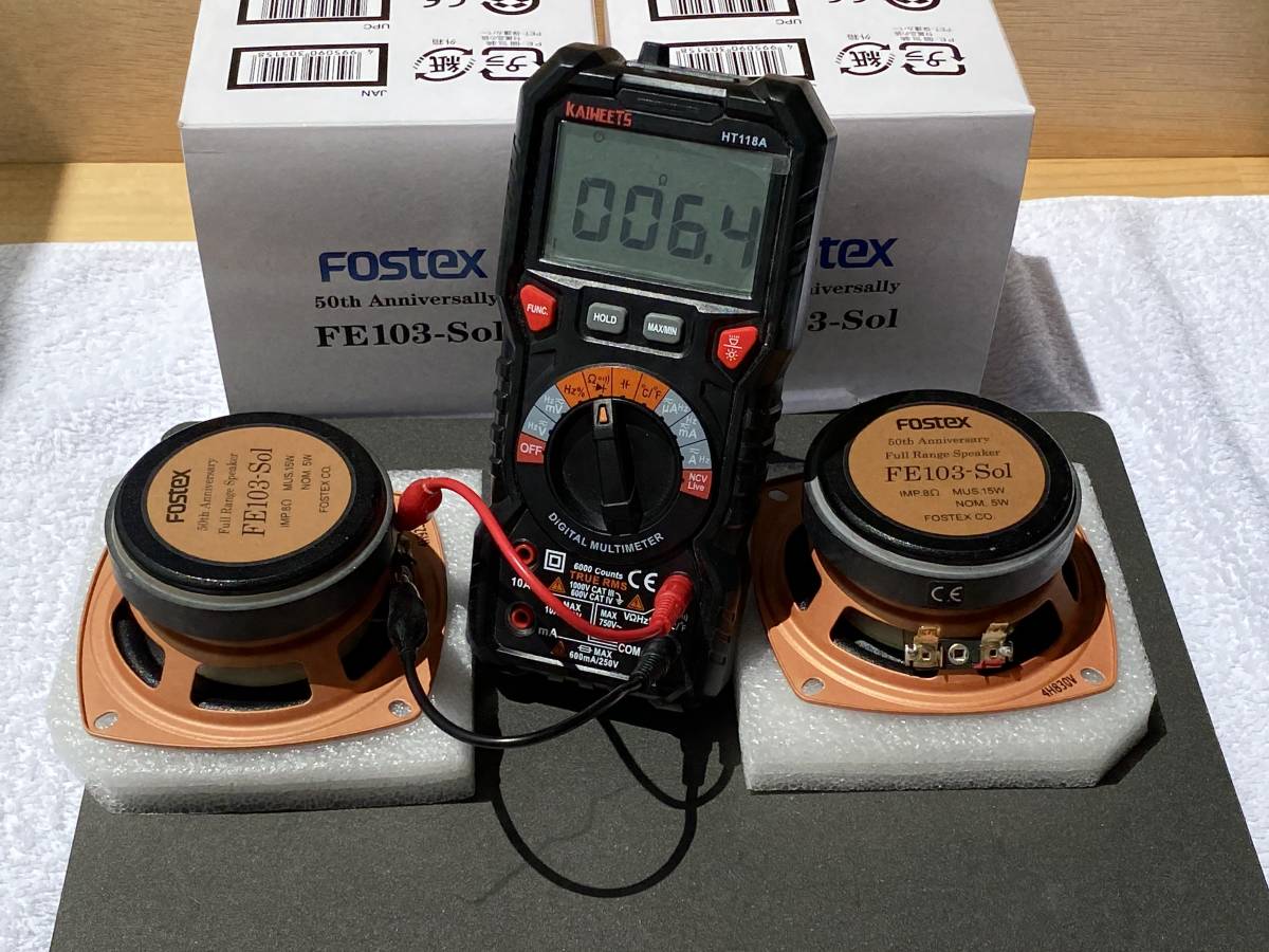FOSTEX - FE103-Sol フルレンジスピーカー Yahoo!オークション