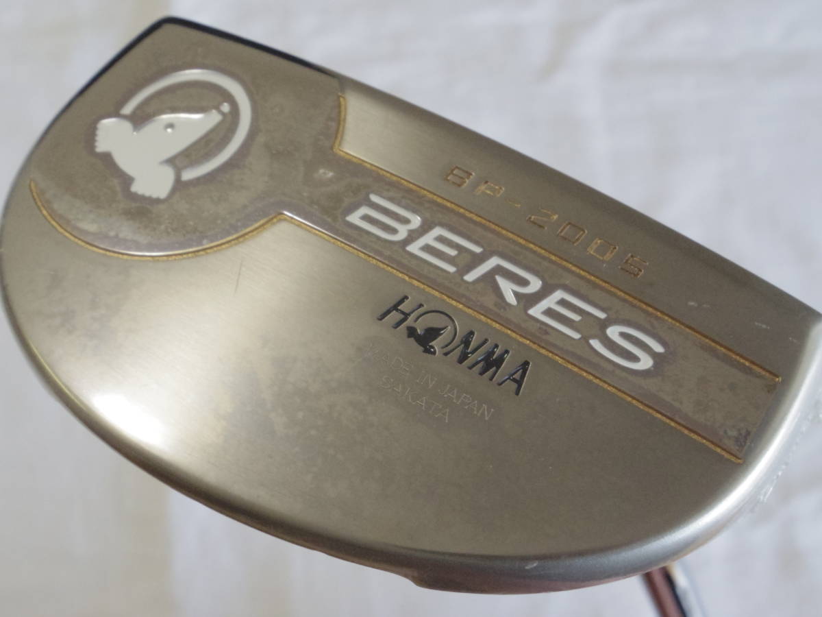 本間ゴルフ BERES BP-2005(ニッケルメッキ) 34インチ パター - GOLF