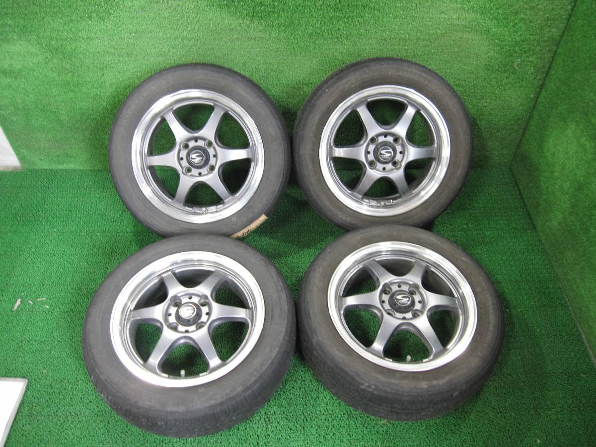 M5360 軽トラ 軽バン 軽自動車に Badx S Hold 5j 42 100 4h 14インチアルミ 155 55r14 夏タイヤ4本セット 彡 Www Sumatra Eco Br