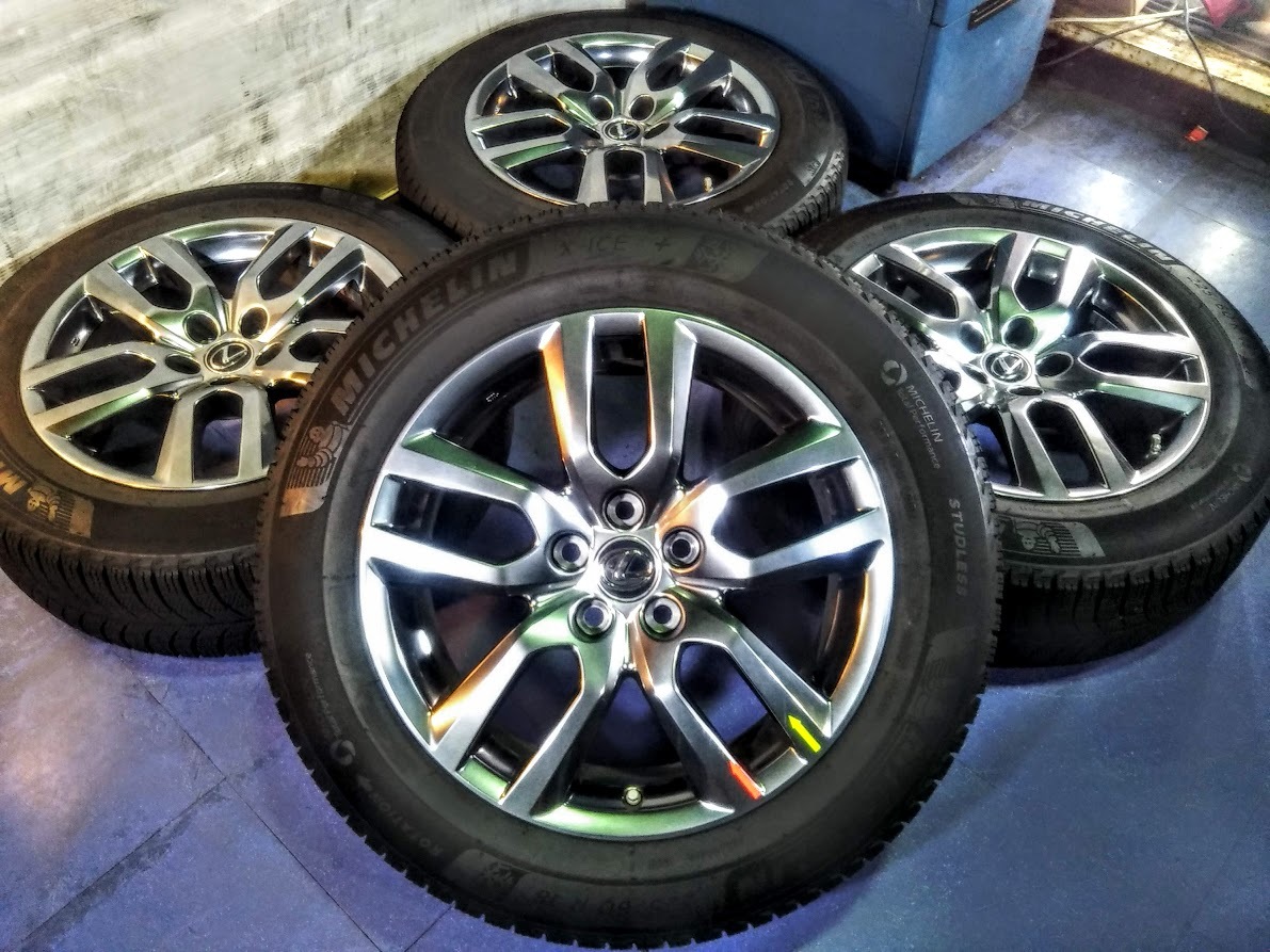 NX純正スタッドレスタイヤ付225/60R18 レクサス純正ホイール 225/60R18