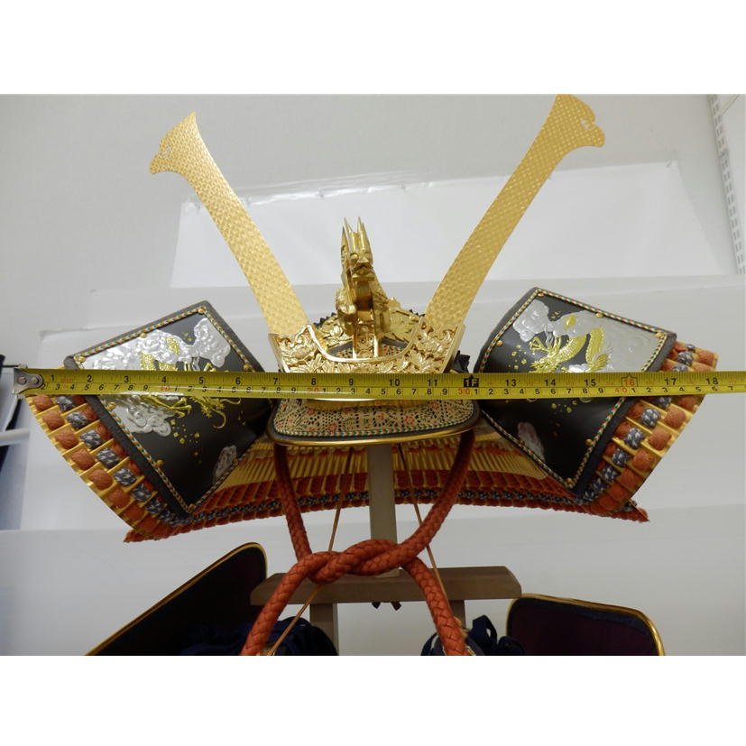 1円【一般中古】 /木彫竜 子供着用 大鎧 龍玉作 /88(兜)｜売買された