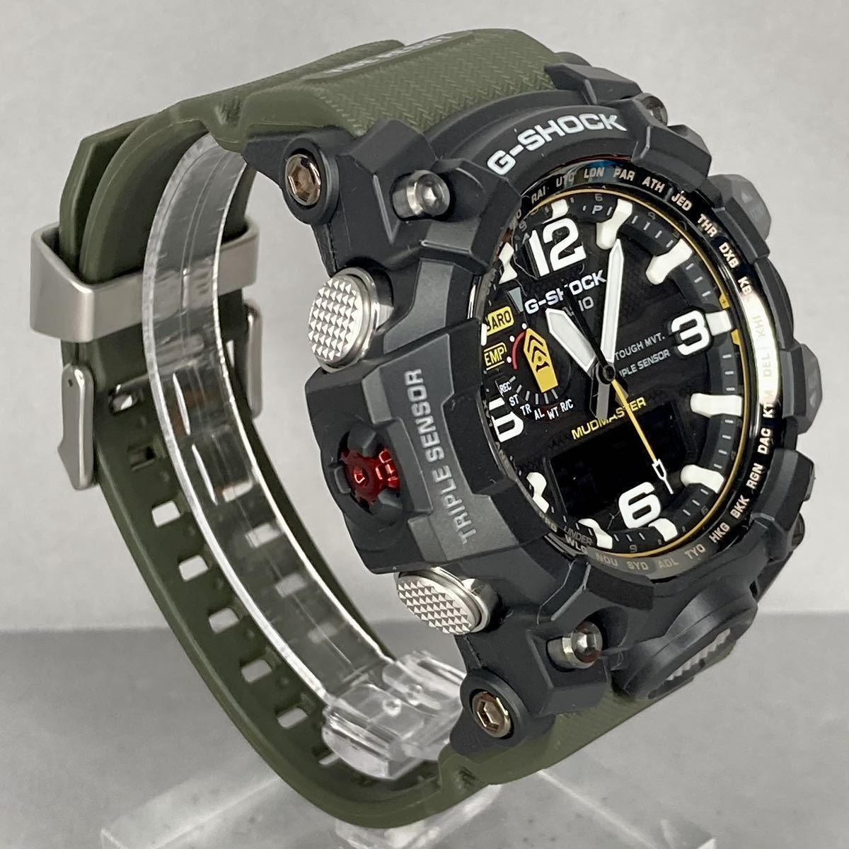 極美品 箱説付G-SHOCK GWG-1000-1A3JF MUDMASTERマッドマスター タフ 