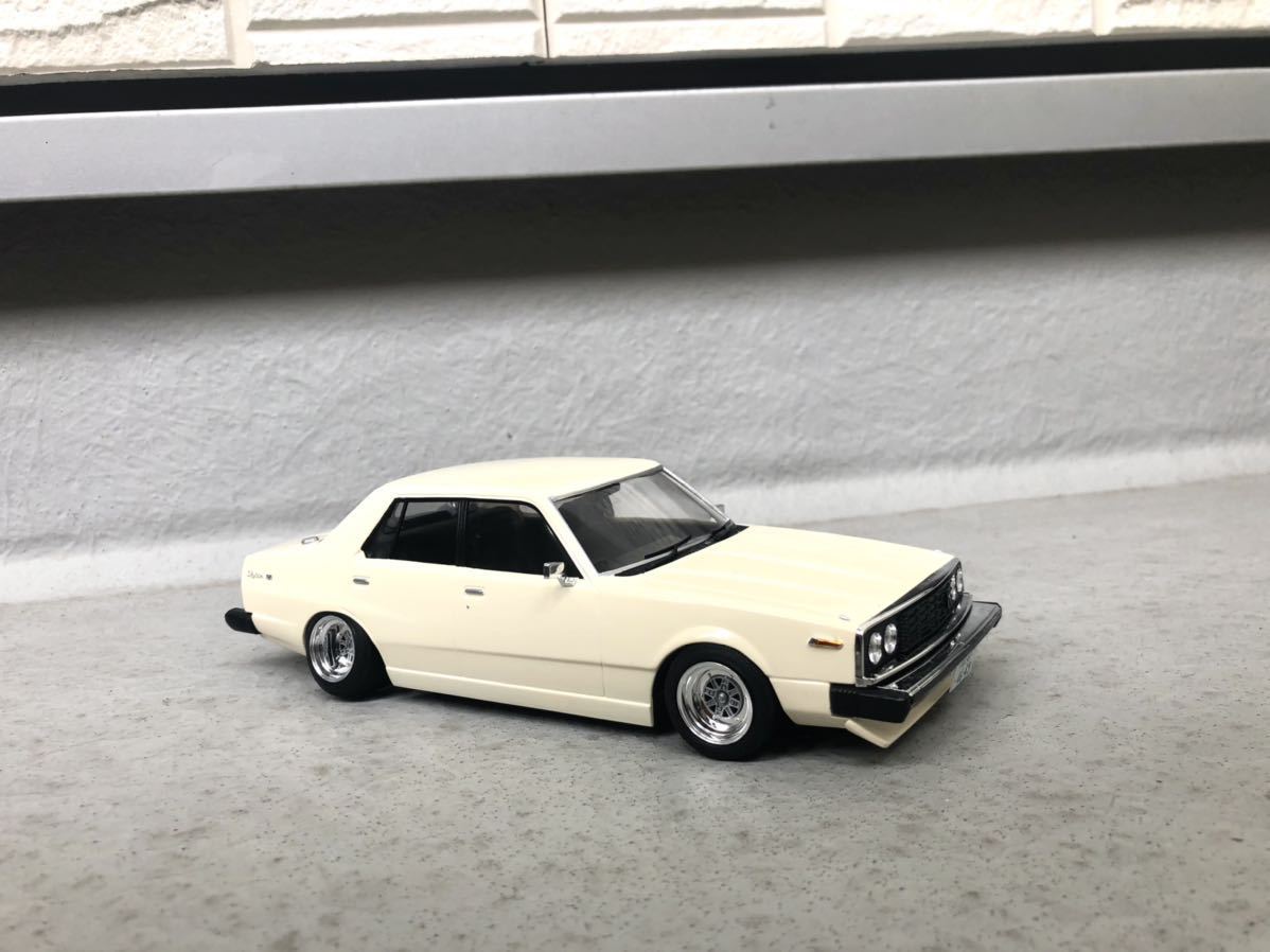 アオシマ製、スカイライン、ジャパン4枚、前期、完成品！！1/24