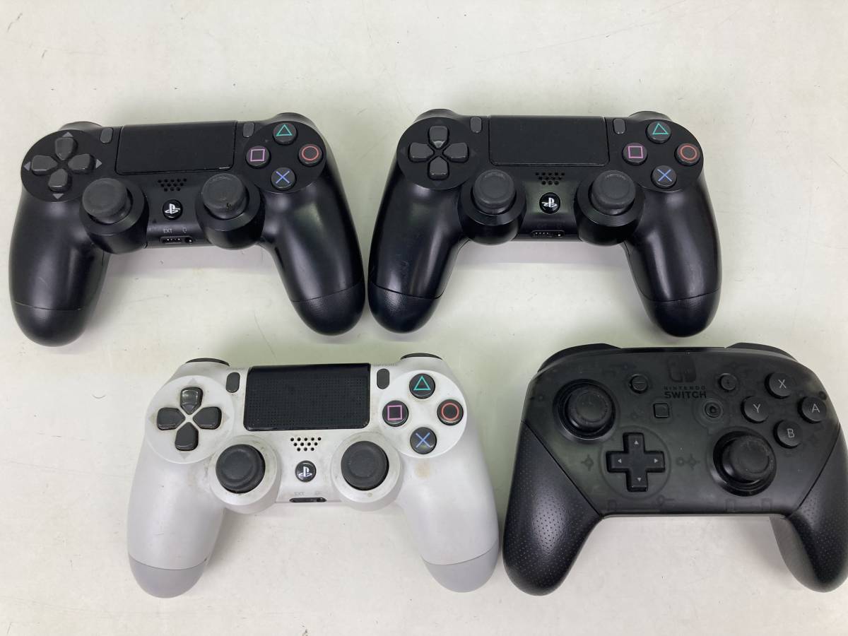 07234】[1円～]PS4 デュアルショック4 & switch プロコン まとめセット