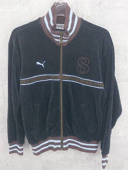  Puma プーマ ジップアップ 長袖 ジャケット M ブラック メンズ(ジャケット、上着)｜売買されたオークション情報、yahooの商品情報をアーカイブ公開 - オークファン 男性用
