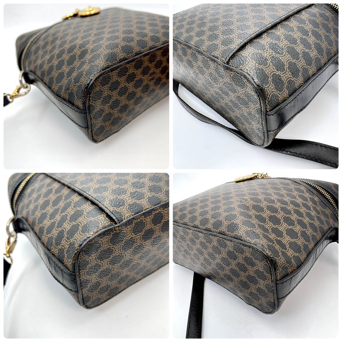 1円〜 CELINE セリーヌ ハンドバッグ バニティ 2WAY ショルダー付き