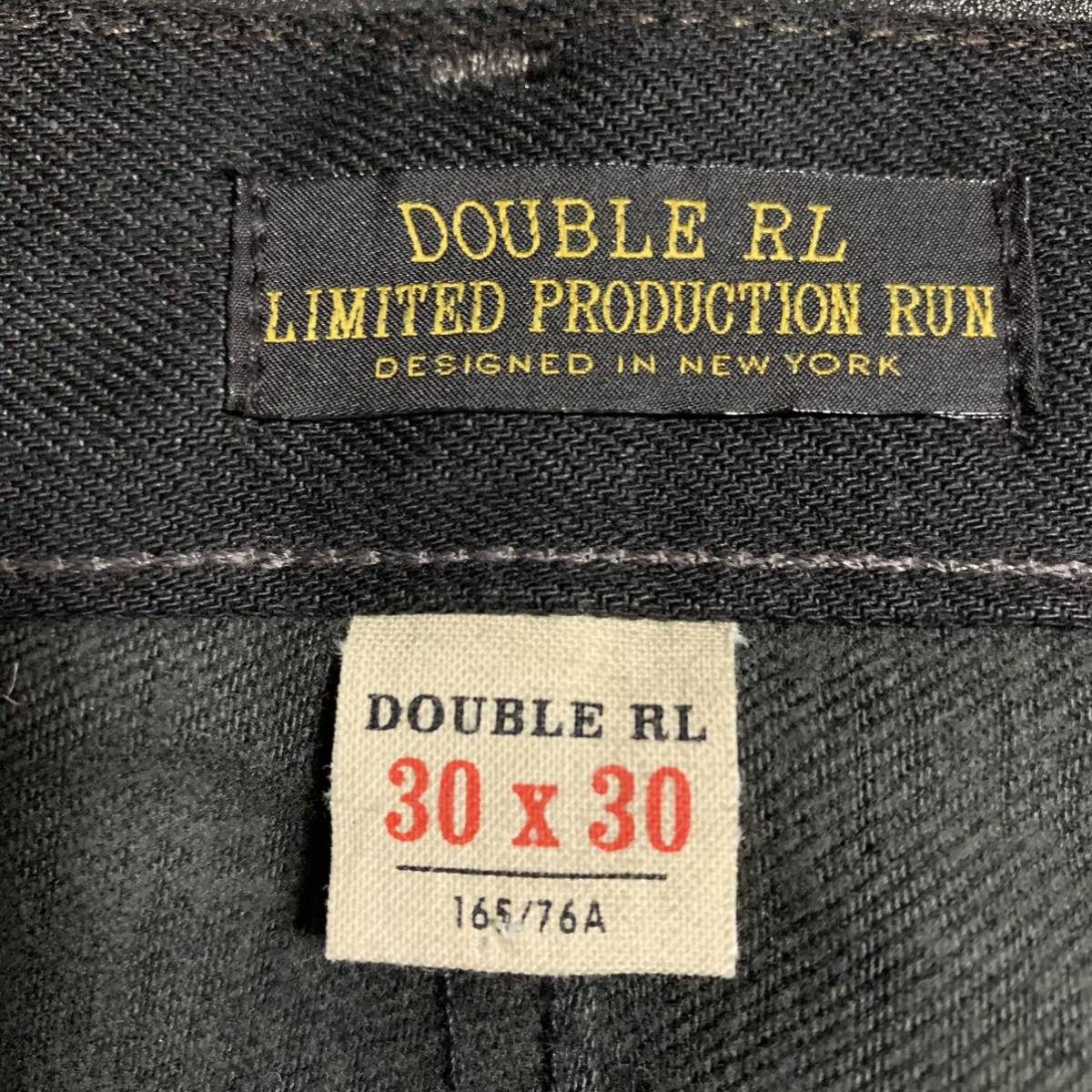 RRL リミテッドエディション ハイスリム セルビッジジーンズ ブラック 