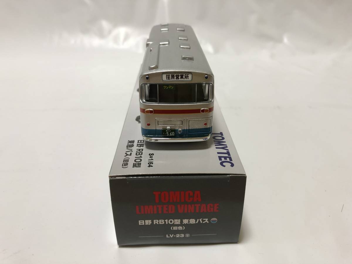 トミカリミテッドヴィンテージ 東急バス 旧色 RB10 LV-23f 日野RB10型 東急バス | 製品をさがす | tomica LIMITED VINTAGE TLV