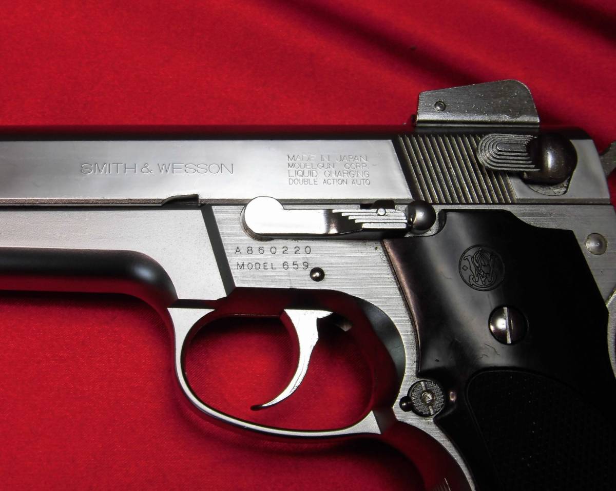 MGC S&W M659 シルバーモデル ガスガン