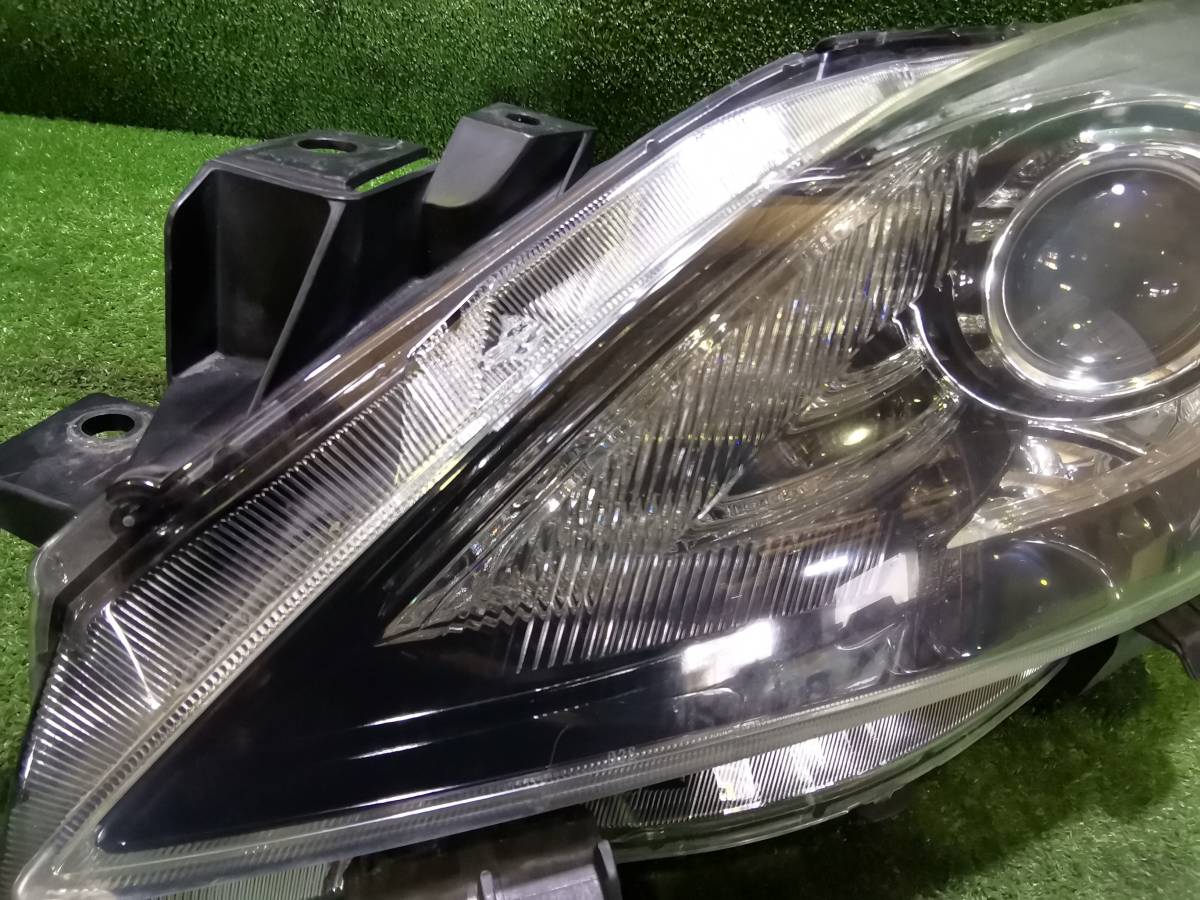 マツダ BL5FW アクセラ スポーツ 左右ヘッドライト HID 点灯確認済み
