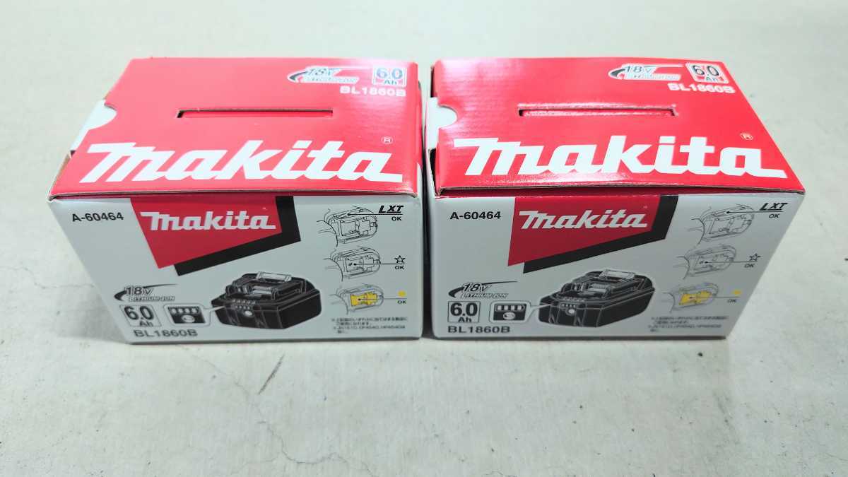 【赤字超特価，2026】 マキタ 18V 6A 純正バッテリー BL1860B 2個(パーツ)｜売買されたオークション情報、yahooの商品情報をアーカイブ公開 - オークファン インパクトドライバ