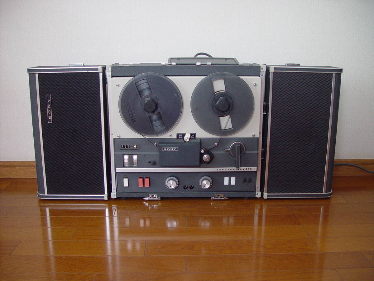 ソニー ステレオ オープン テープレコーダー 真空管式 SONY TC-500A