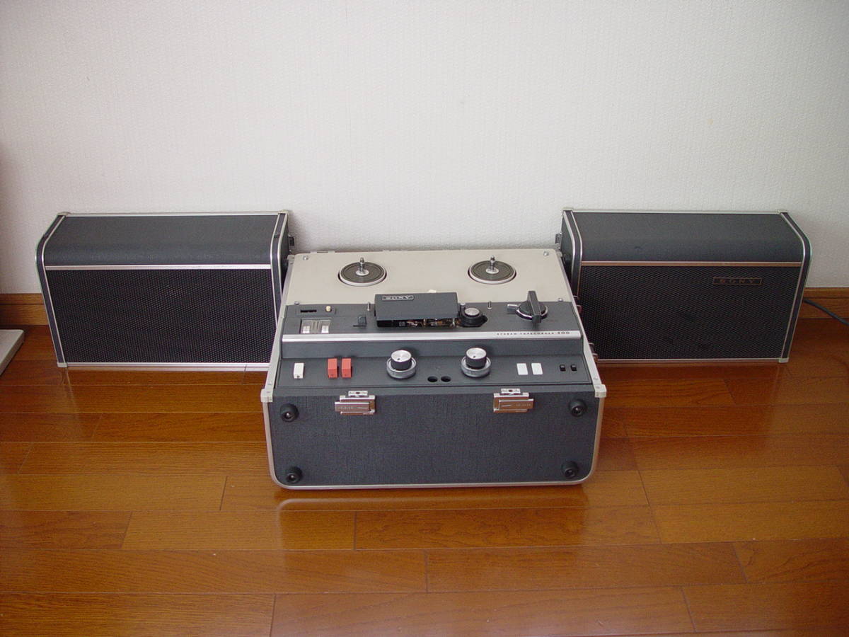 ソニー ステレオ オープン テープレコーダー 真空管式 SONY TC-500A