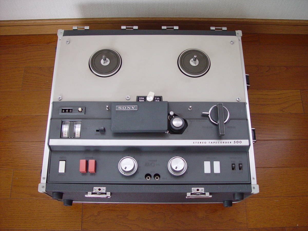 ソニー ステレオ オープン テープレコーダー 真空管式 SONY TC-500A 