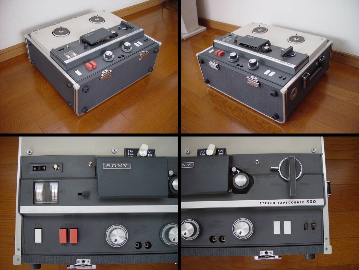 ソニー ステレオ オープン テープレコーダー 真空管式 SONY TC-500A 
