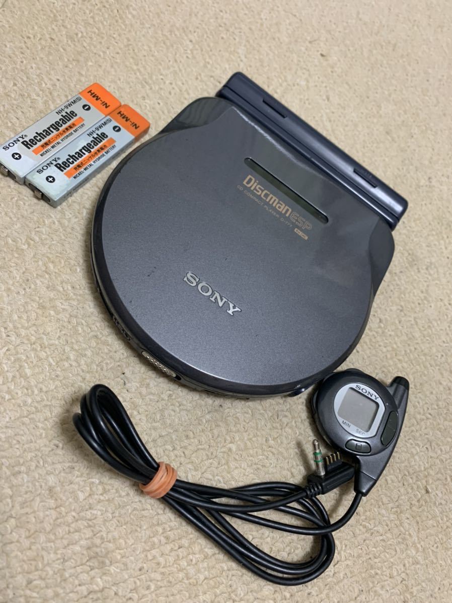 動作確認済み SONY D-777 Discman ディスクマン ポータブルCD
