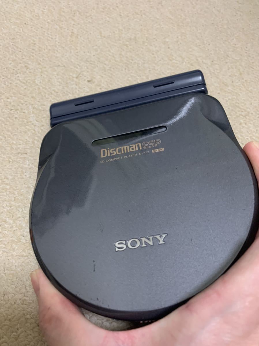 動作確認済み SONY D-777 Discman ディスクマン ポータブルCD