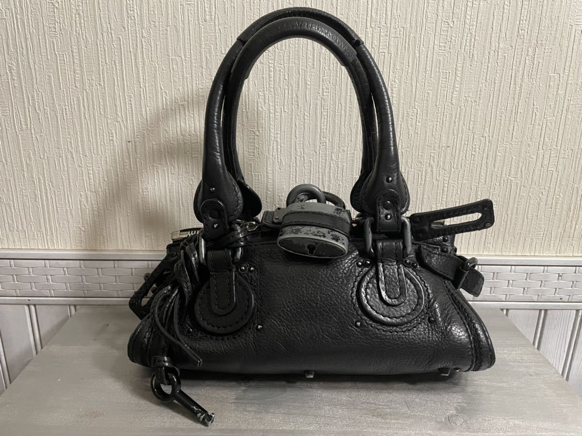 Chloe クロエ パディントン クラッチバッグ ブラック クロエ Chloe