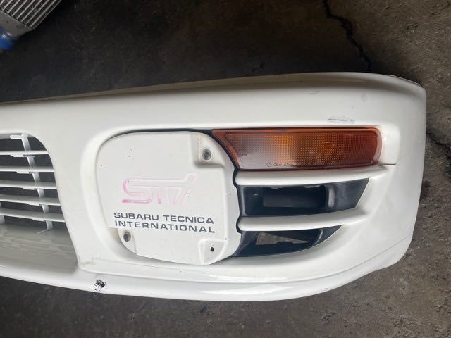 スバル 純正 GC8 インプレッサ WRX STI 前期 ？フロントバンパー 