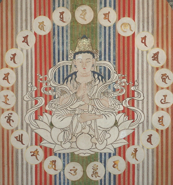 「佛画 両界曼陀羅」～紙本・江戸時代・合箱