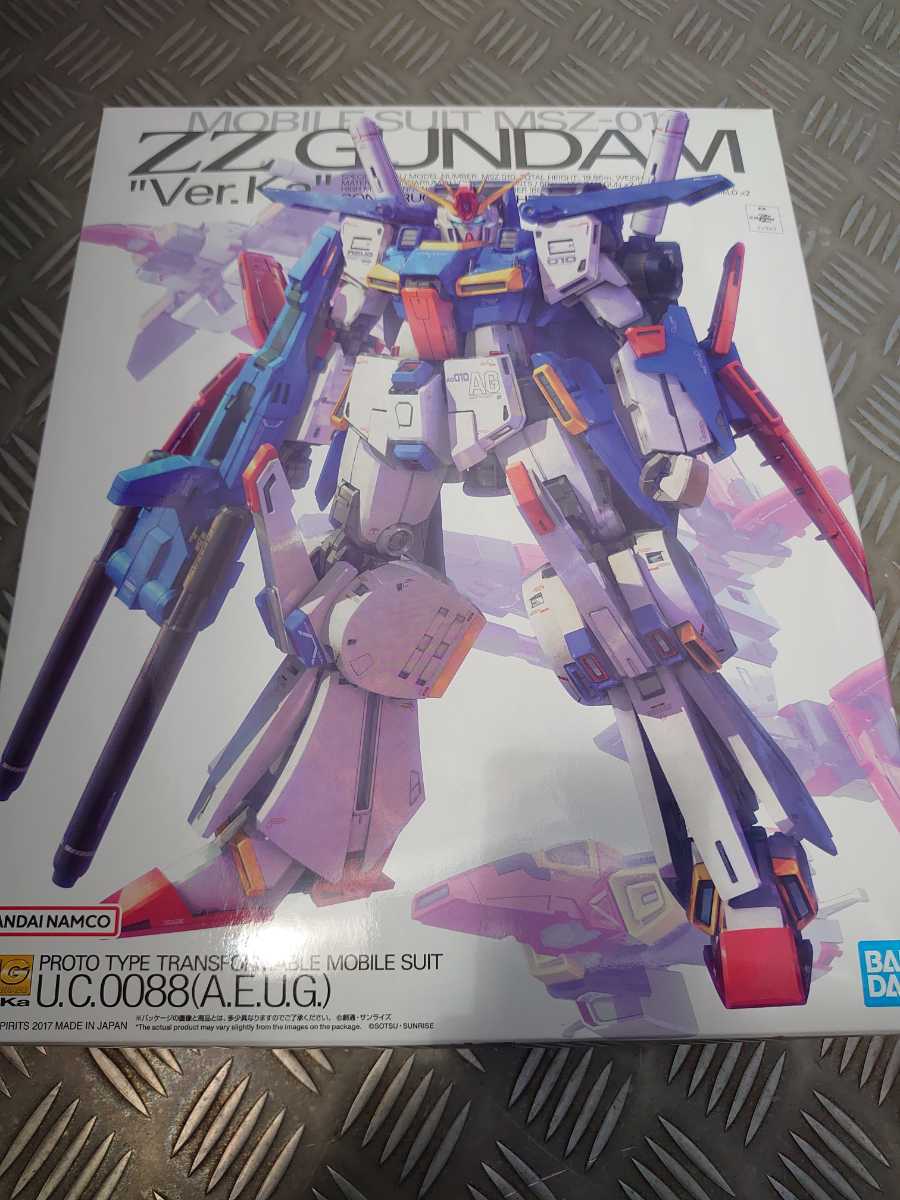  1円スタート MG ダブルゼータガンダム Ver.Ka 未組立 同梱可再販(機動戦士ガンダムZZ)｜売買されたオークション情報、yahooの商品情報をアーカイブ公開 - オークファン 機動戦士ガンダムZZ