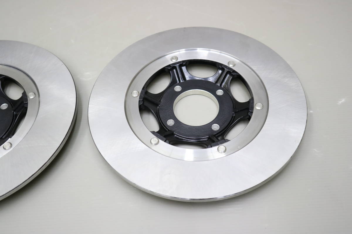 旧ＣＢ４００Ｆ　ノーマル　１枚　/ 厚み7ｍｍフロントfourブレーキ4穴 ローターCB350FディスクCB250T G5(セニア）CB360T CJ250T CJ360T