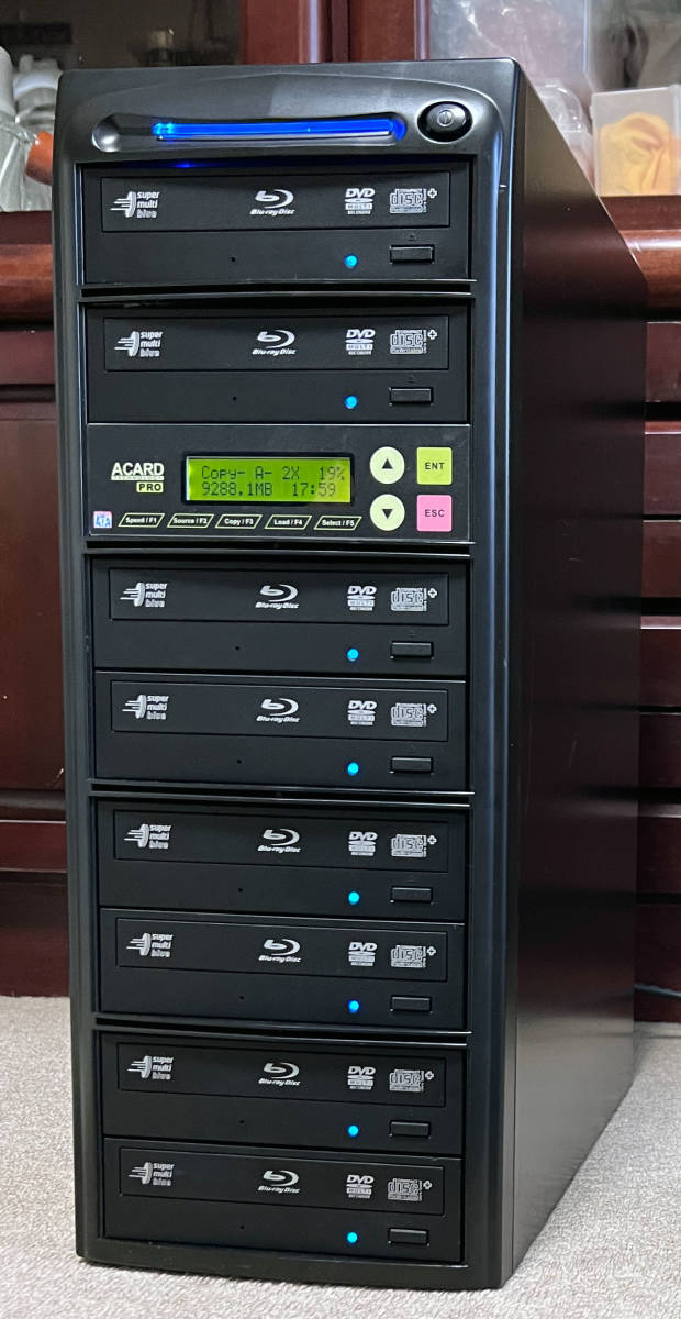 デュプリケーター 1x7 ブルーレイ blu-ray パイオニア