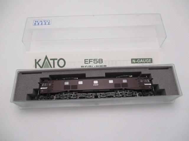 KATO EF58 3020-3 茶 Nゲージ 上越形 鉄道模型 | 後期形 3020-1