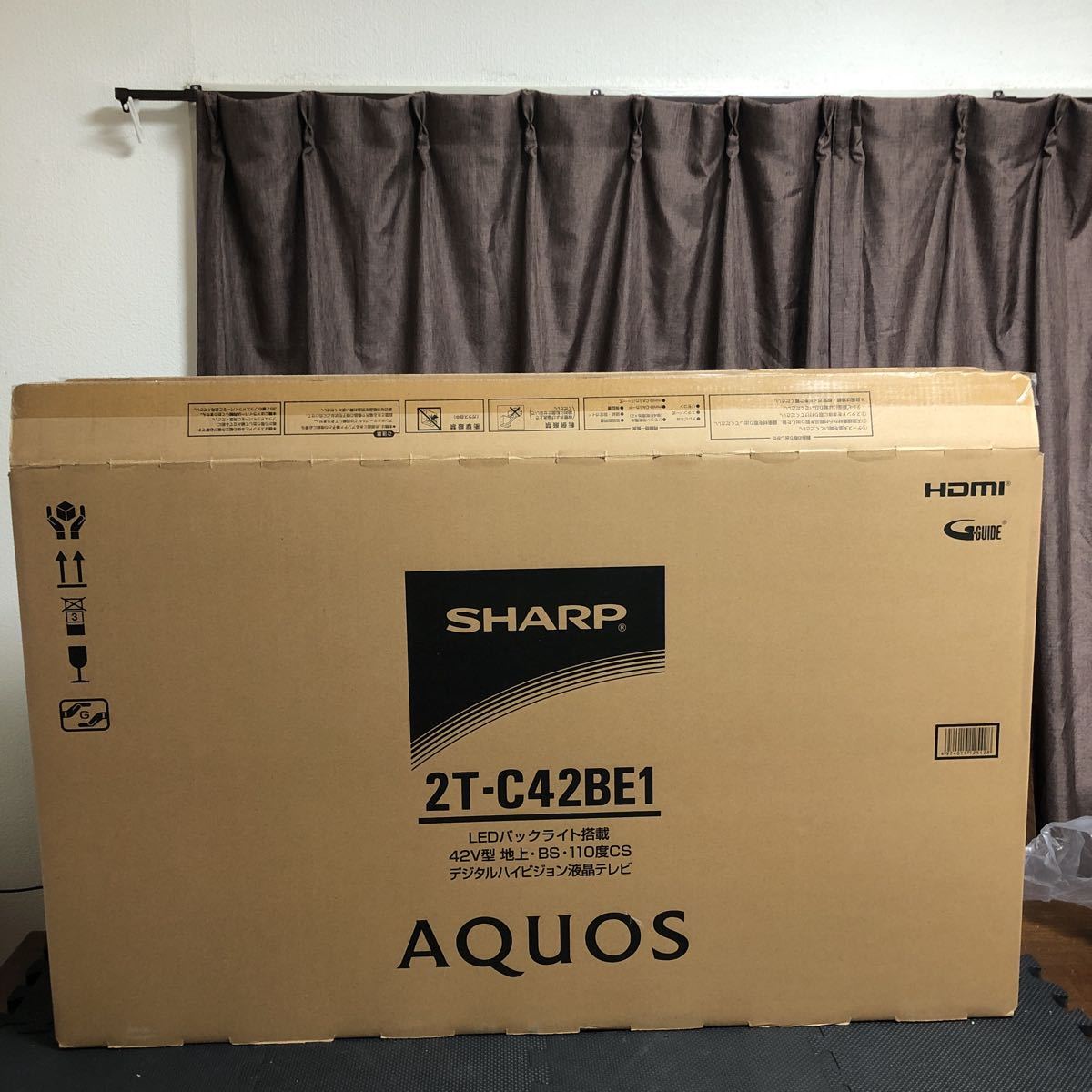 ☆SHARP 2T-C42BE1☆シャープ 42V型 液晶カラーテレビ 2021年製 B-CAS 