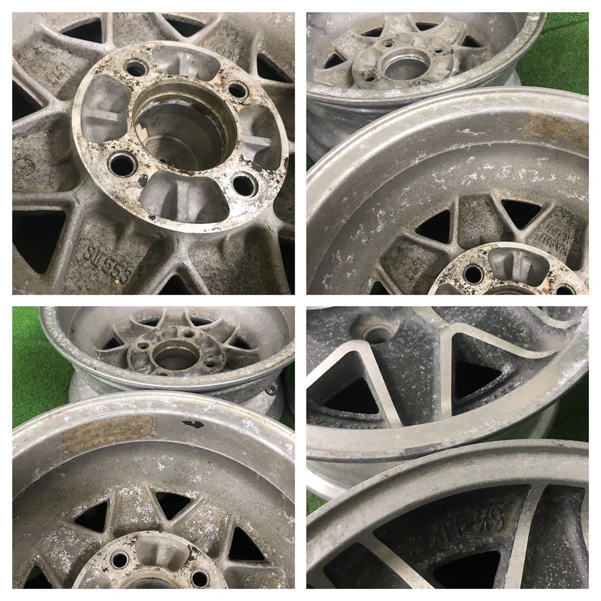 ☆EagRun ALMEX 希少 当時物 旧車 13インチ 114.3/4H ☆13×5.5J +20 