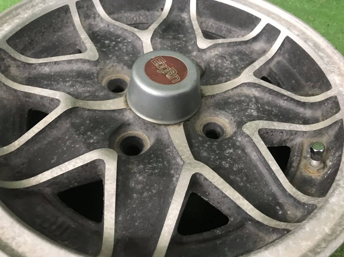 ☆EagRun ALMEX 希少 当時物 旧車 13インチ 114.3/4H ☆13×5.5J +20 