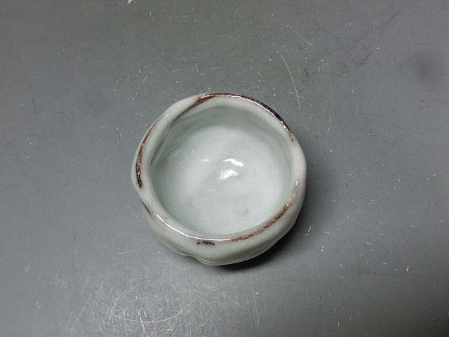ギャラリー洛中洛外 | 京焼・清水焼 ☆ 猪飼祐一 月白釉 片口 Pottery ⁄