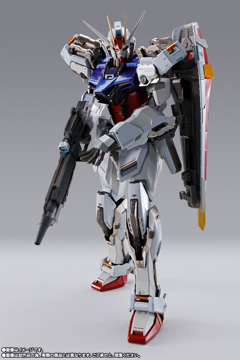 新品未開封 メタルビルド ストライクガンダム ヘリオポリスVer エールセット 即決 未開封 BANDAI METAL BUILD ストライクガンダム ヘリオポリス