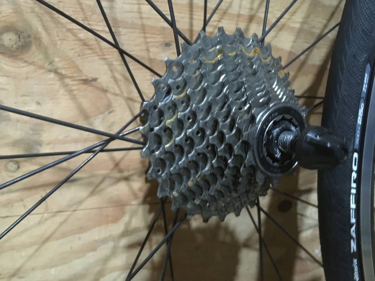 shimano RS ロードバイク ホイール 11速 前後セット 中古パーツ(27 