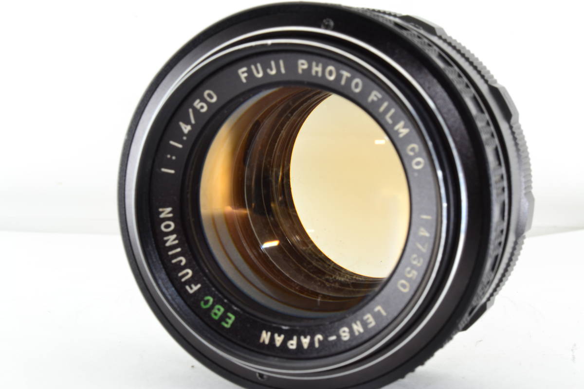 ☆実用美品☆ 富士フィルム FUJIFILM EBC FUJINON 50mm F1.4 M42 
