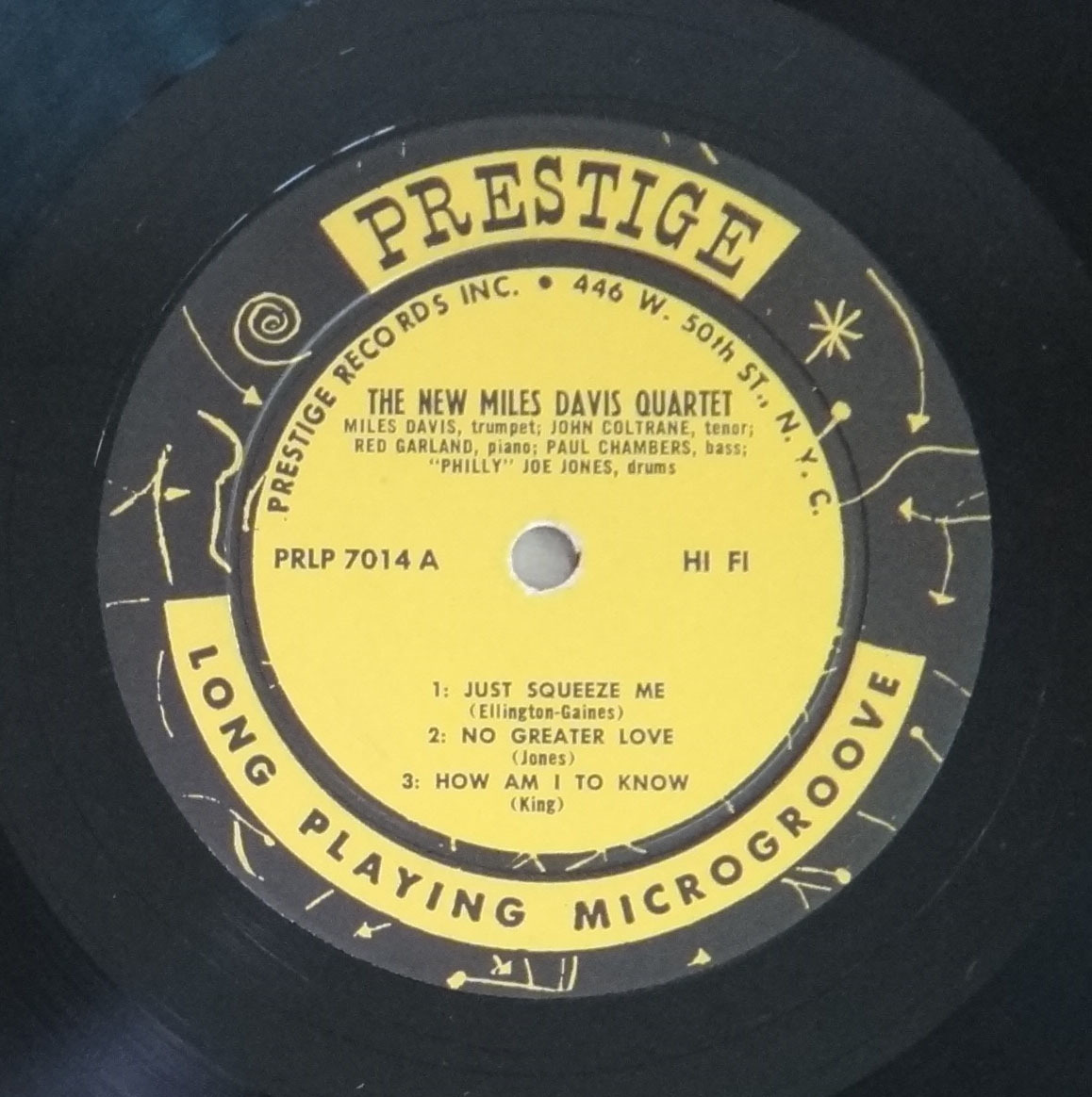 ⁄ Prestige Miles Davis The New Quintet DAVIS :: Jazz – 小川の