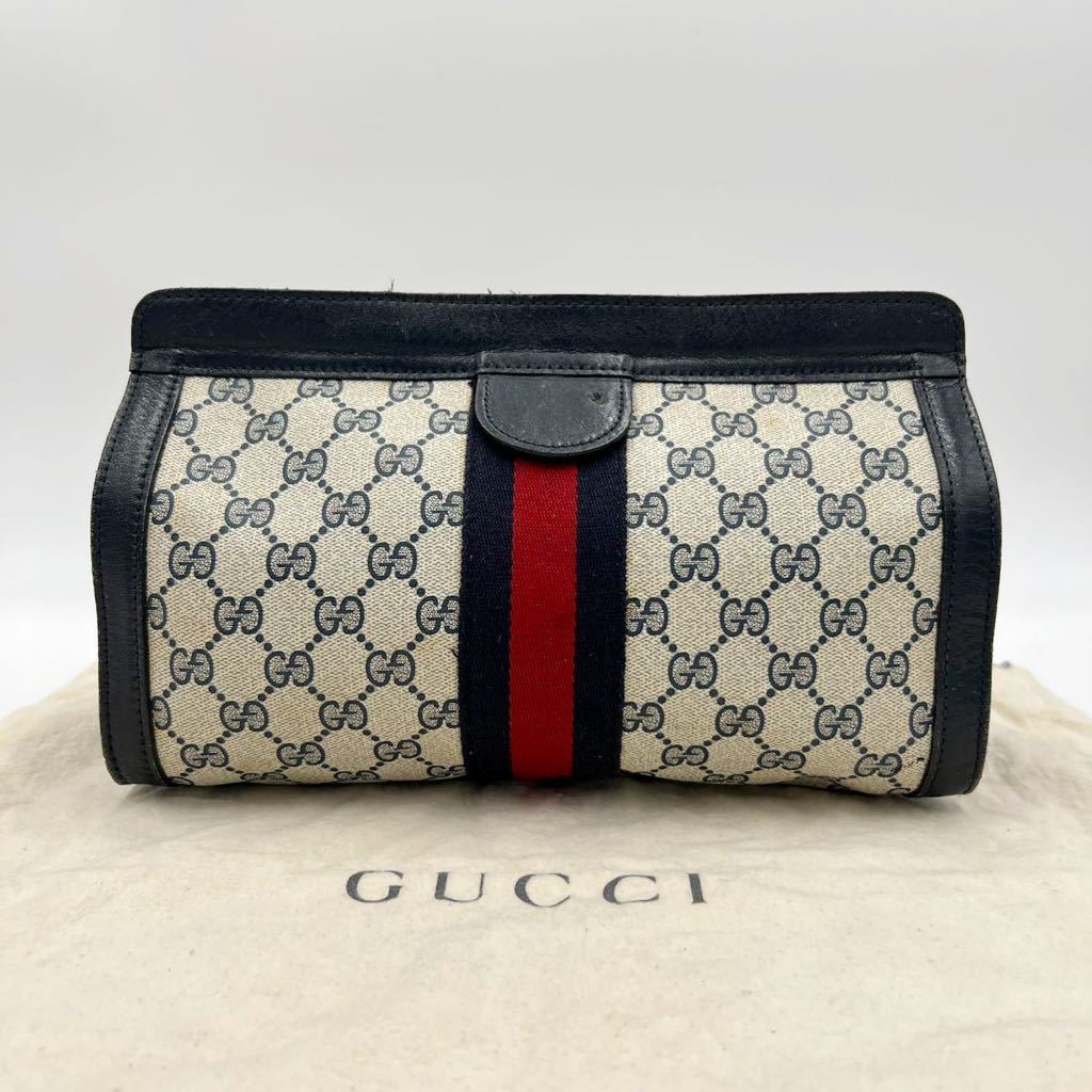 1円〜【至極の逸品】超希少 GUCCI グッチ セカンドバッグ クラッチ