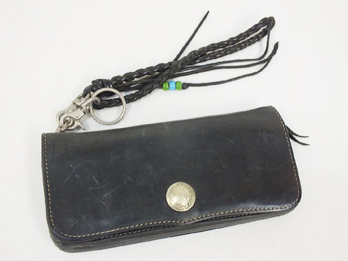 15B-47-038] RED MOON レッドムーン レザー ロングウォレット 長財布  
