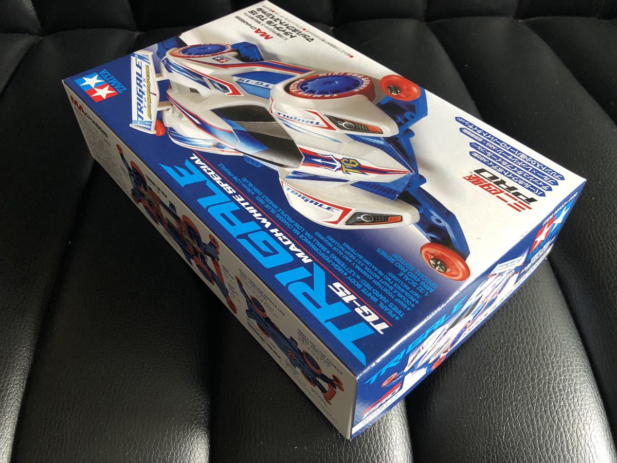 レア◇ ミニ四駆 トライゲイル TG-15 マッハホワイトスペシャル 特別 