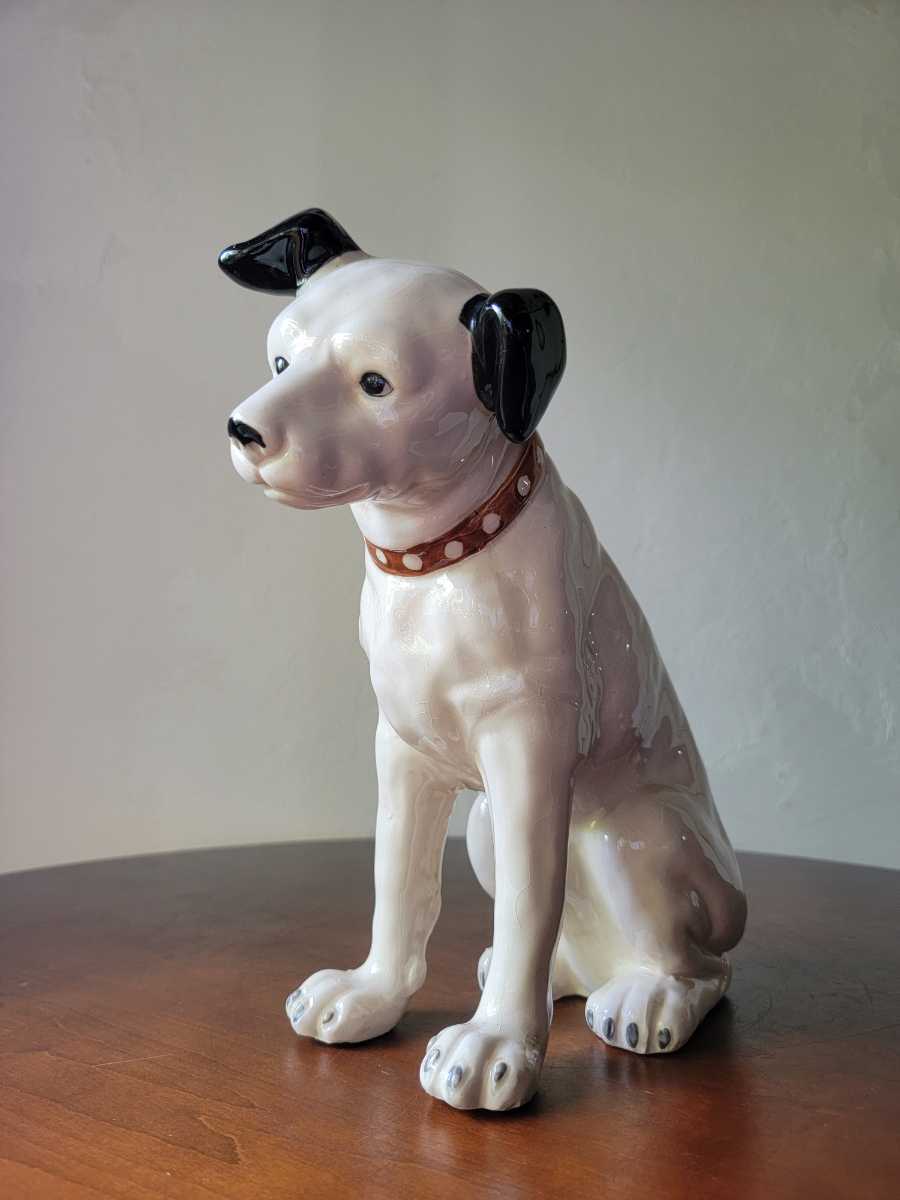 D80 Victor ビクター犬 ニッパー君 置物 オブジェ インテリア 犬 