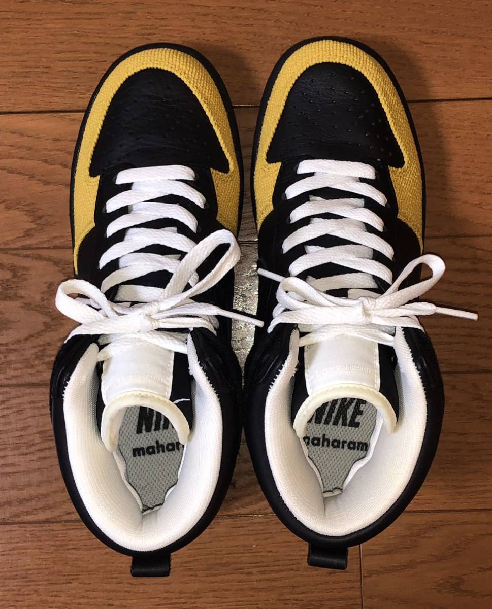 NIKE WMNS DUNK HIGH SKINNY PREMIUM MAHARAM 386316-002 24cm ナイキ 