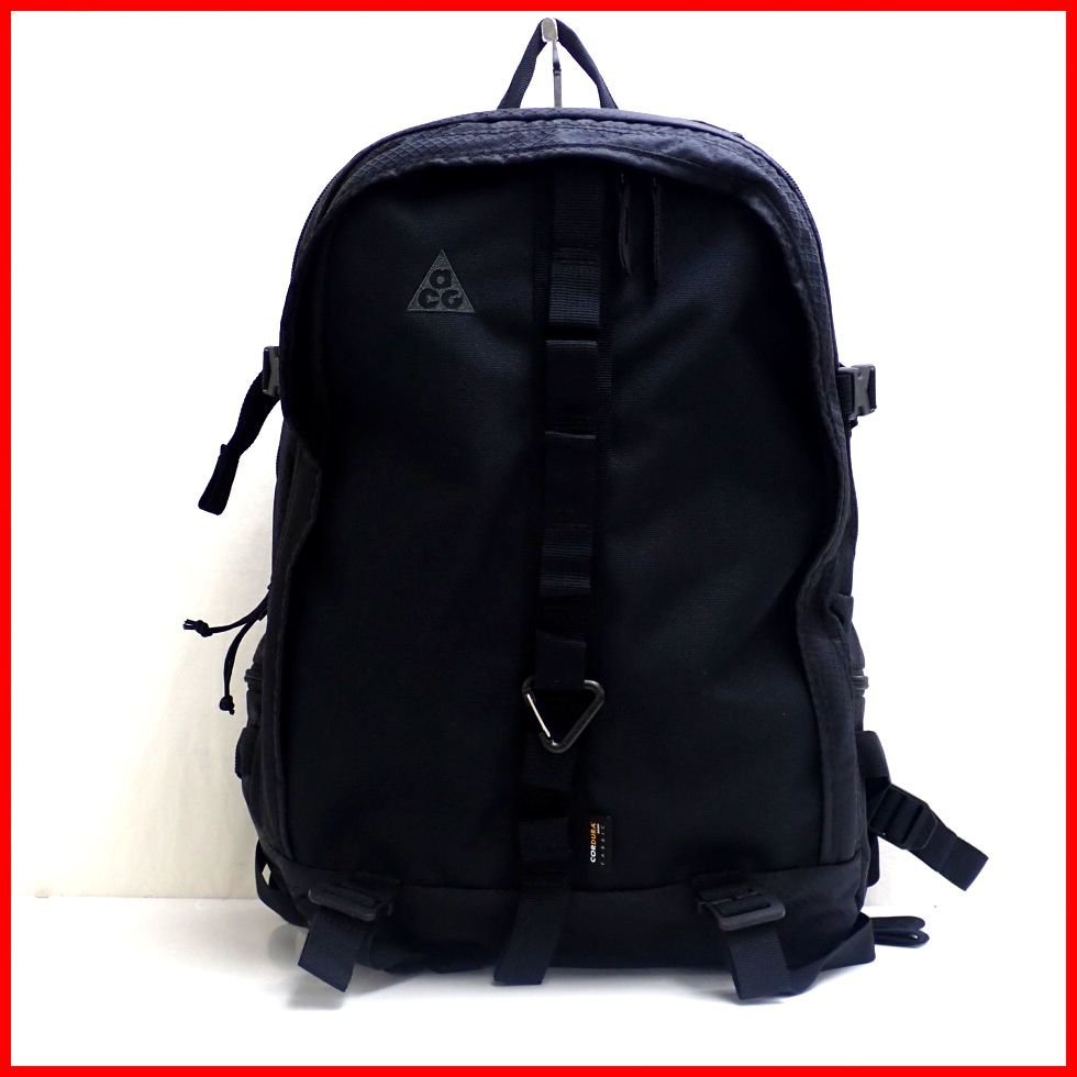 ☆美品 NIKE/ナイキ ACG KARST バックパック ブラック/29L/ナイロン他 