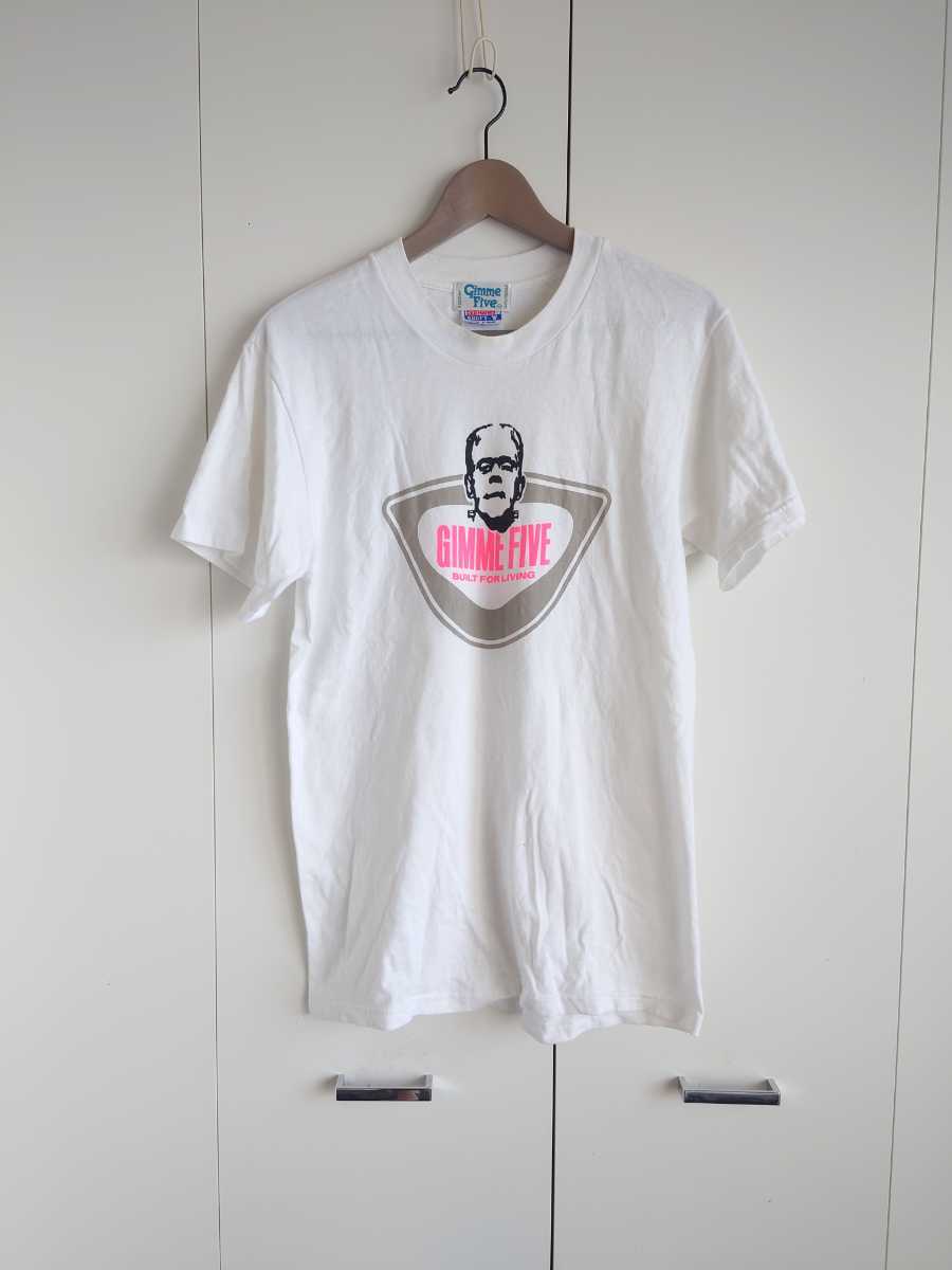 00s ギミーファイブ Gimme five Tシャツ 藤原ヒロシ グッドイナフ 00s