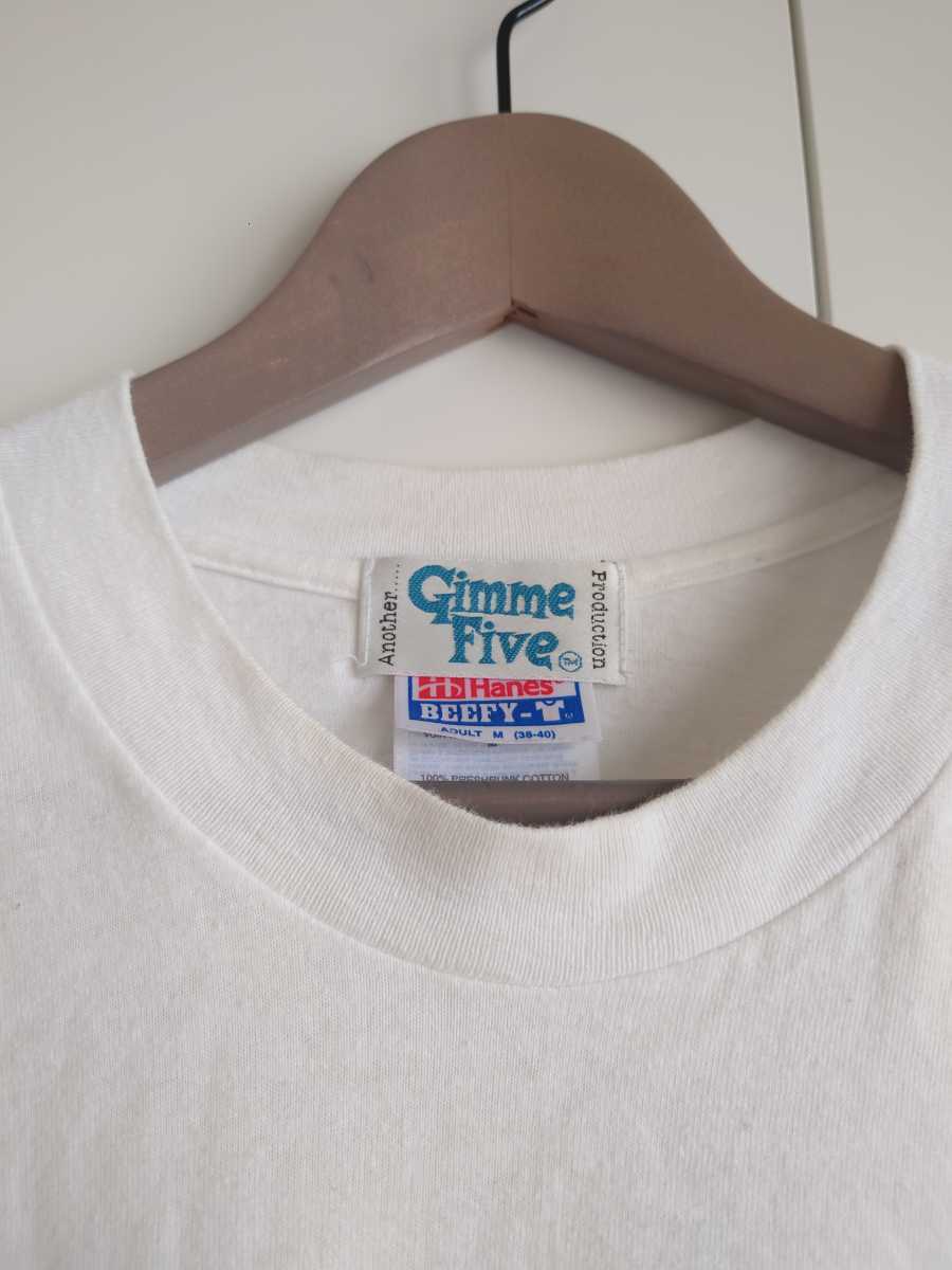 00s ギミーファイブ Gimme five Tシャツ 藤原ヒロシ グッドイナフ 00s ギミーファイブ Gimme five Tシャツ 藤原ヒロシ グッドイナフ 00s