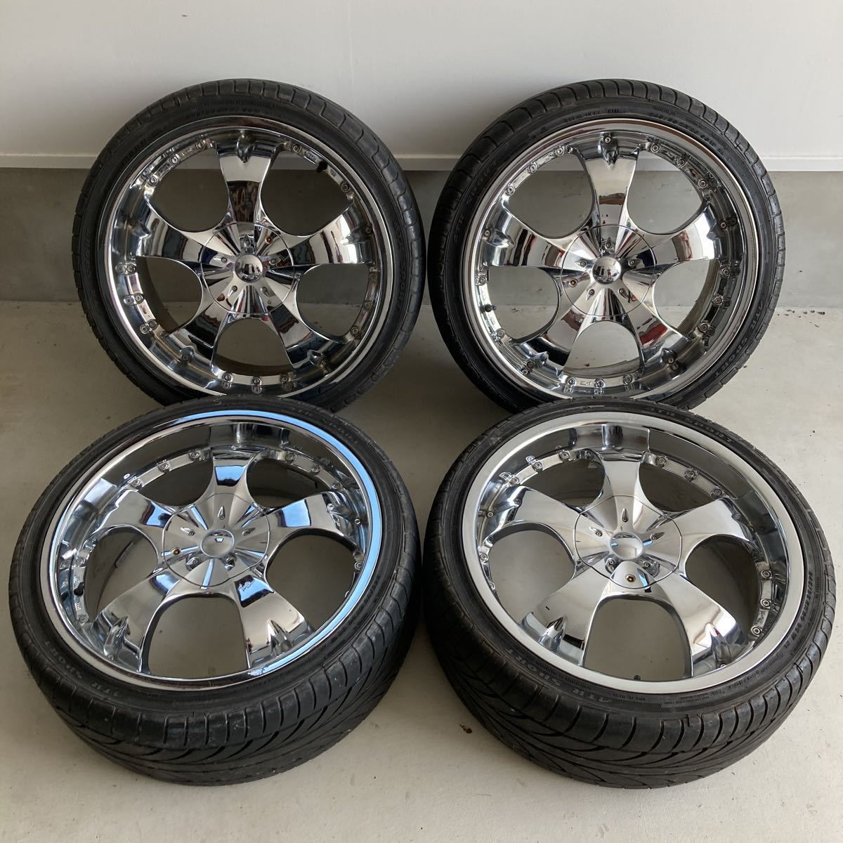 WOODBELL JAPAN 20インチ 8.5J マルチPCD 100-114.3 +45 ハブ径